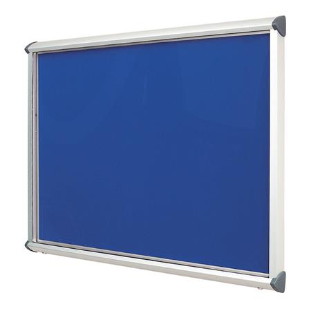 product image:Aluminium Framed Shield Exterior Showcase 8 x A4